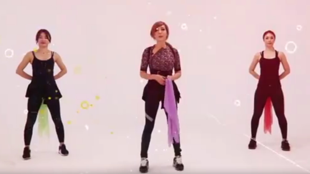 6周跳操瘦身计划，美女瘦身健体操，视频课程-青知资源